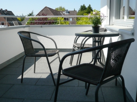 Eingangstür im 2 Stock